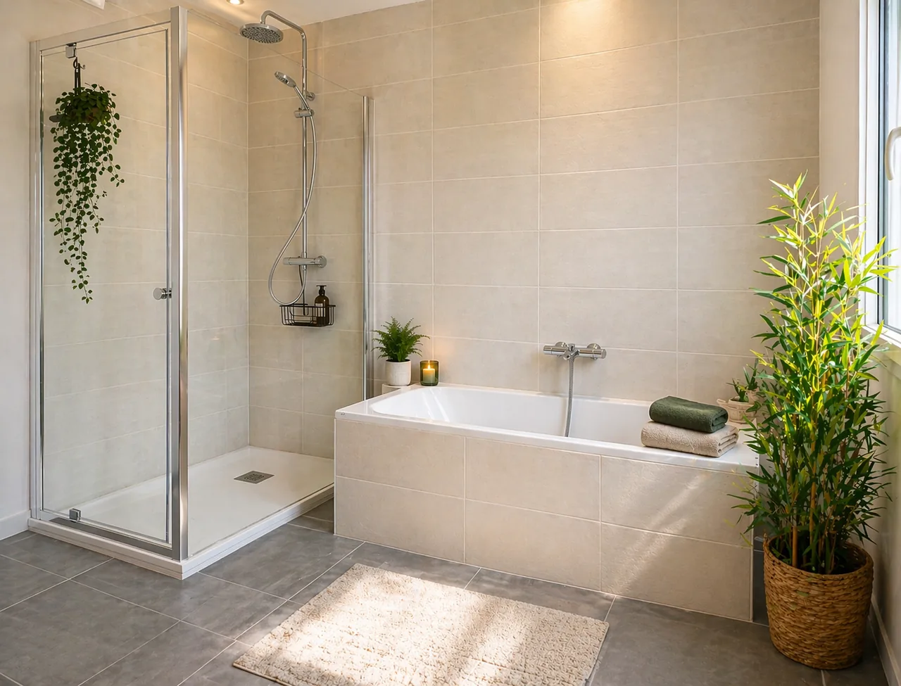 Bathroom · Shower & bath