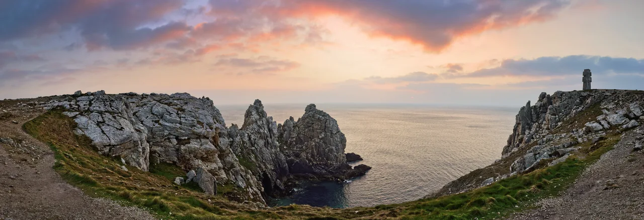 Coucher de soleil à la pointe de Pen-Hir